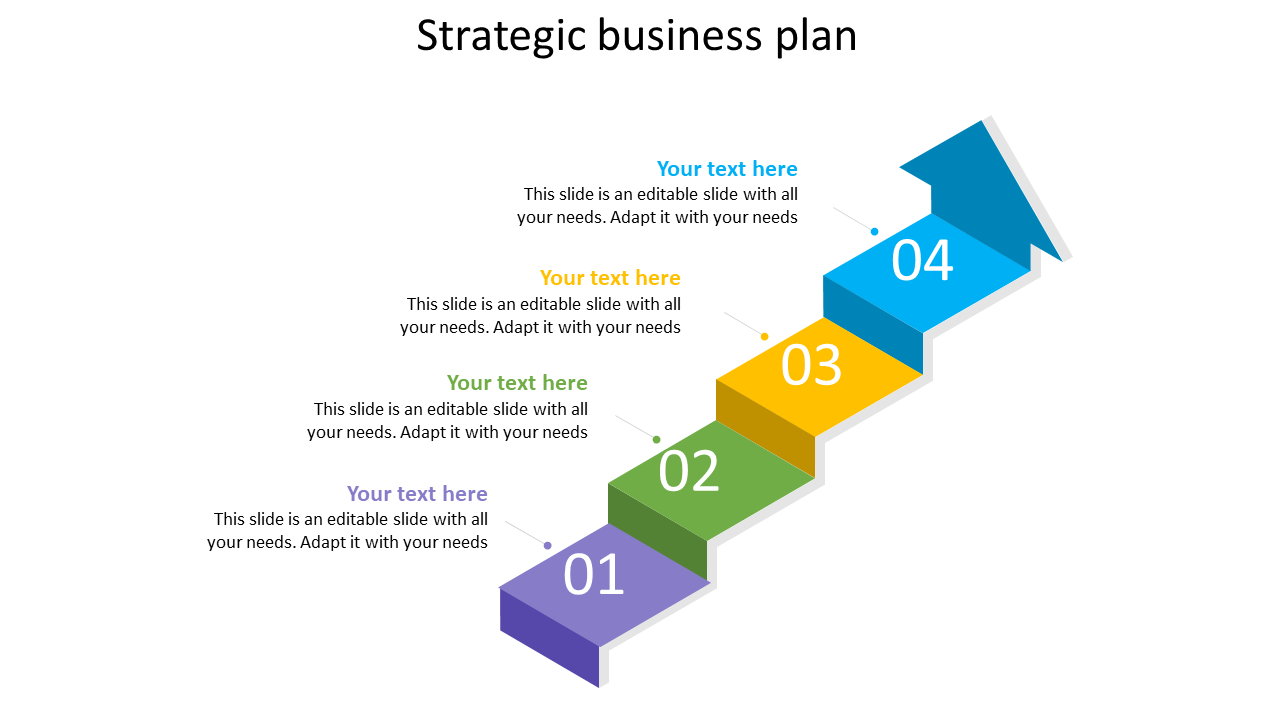 Get stunning Strategic Business Plan PowerPoint